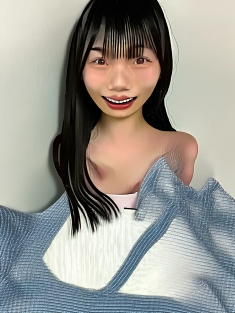 Japanese ,18 years old ,small breasts, sow off nipples under white shirt ,pussy juice, masturbation , conversation, smile, Sitting on the bed, Breast milk,Agony,vibrator