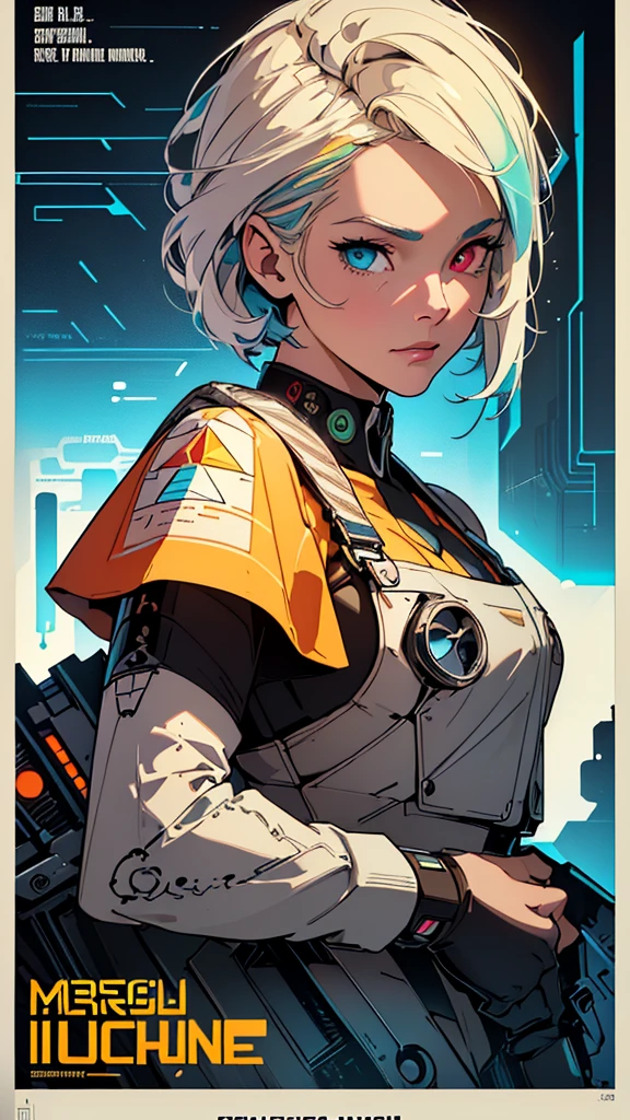(((masterpiece, highest quality))),(((solo:1.2))),(((1girl:1.2))),32k wallpaper, very detailed, poster, vintage science fiction,(((((geometric cinematic movie poster))))), (bauhaus), shape,(((abstract))),(mid century modern),movie poster,(((((portfolio))))),(((((Close-up))))),(((((bust up))))),((((more various angle)))),(((highlight))),Vast landscape,((((heterochromia)))),(((complete. detailed face))),(((Extremely talented))),(((most complecated machine))),((Overall colorfully))(((text))),(((typography))),(((sentence))),(((Label))),(detailed movie poster),(((((most complicated machine))))),(((genius mechanic))),