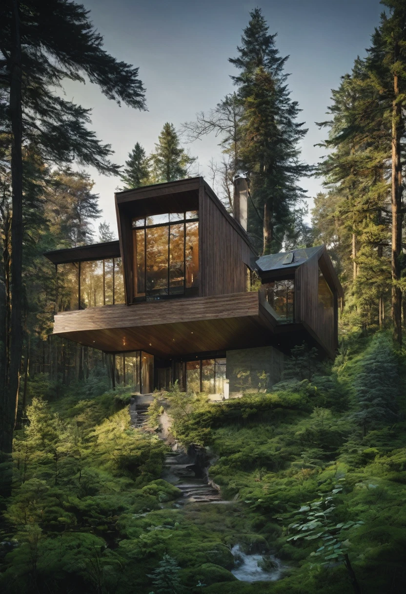A house in the woods