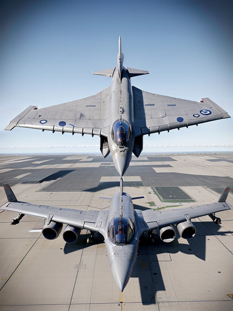 Futuristic airplane, fighter jet plane, delta wings, agressive looks, stealth, side view
max resolution.