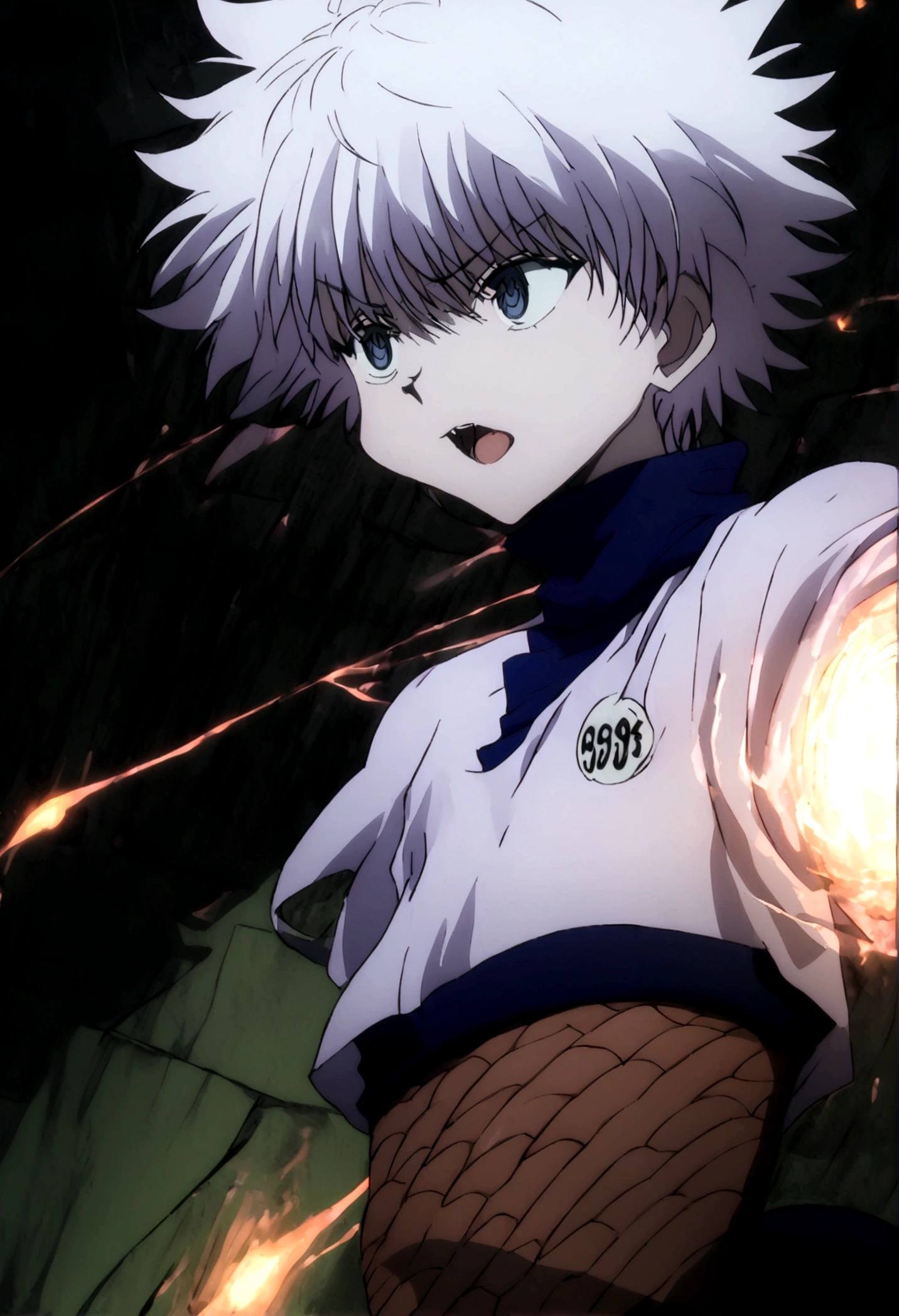 killua ahegao crop top lamia body 
