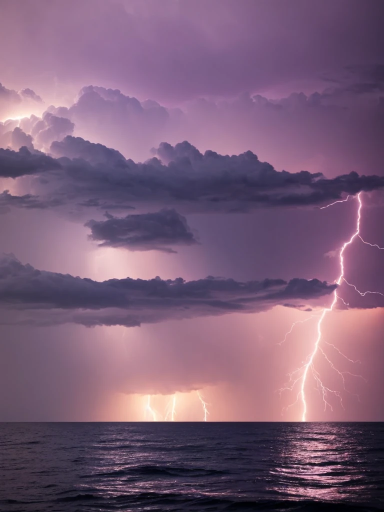 a close up of a lightning bolt hitting a cloud over a body of water, dark storms with lightning, night sea storm, stormy weather with lightning, lighning storm, storm at night, dark clouds and lightning, storm at sea, magic storm and thunder clouds, lightning storm, cyan lightning, ominous nighttime storm, thunder storm, storm on horizon
