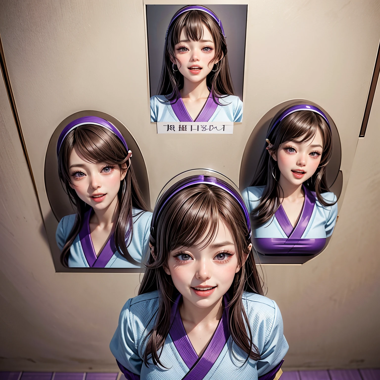 (Through wall, Glory wall pose:1.2), SchoolGirls wearing uniforms, RedRibbon, PUNIPUNI Radiant PearlSkin with Transparency, no legwear, PriceTags NamePlate . (Character concept art:1.37), Different types of hair colors, (((NOGIZAKA face variations)))  Extremely Detailed very KAWAII face variations, perfect anatomy, Childish CaptivatingGaze Elaborate Pupil with (sparkling highlights:1.2), DoubleEyelids with Detailed[Voluminous LongEyelashes], Small GlossyRedLips with BeautifulDetails, CoquettishTongue, PUNIPUNI RosyCheeks  { (Dynamic Joyful Expressions LifeLike Rendering:1.4) | (:d) }, (large eyes:-1) . (Acutance:0.8) NSFW_MouthGloryHole_ownwaifu (Assfocus)