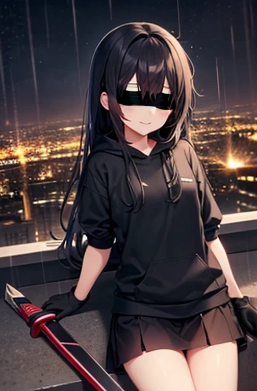 black blindfolds