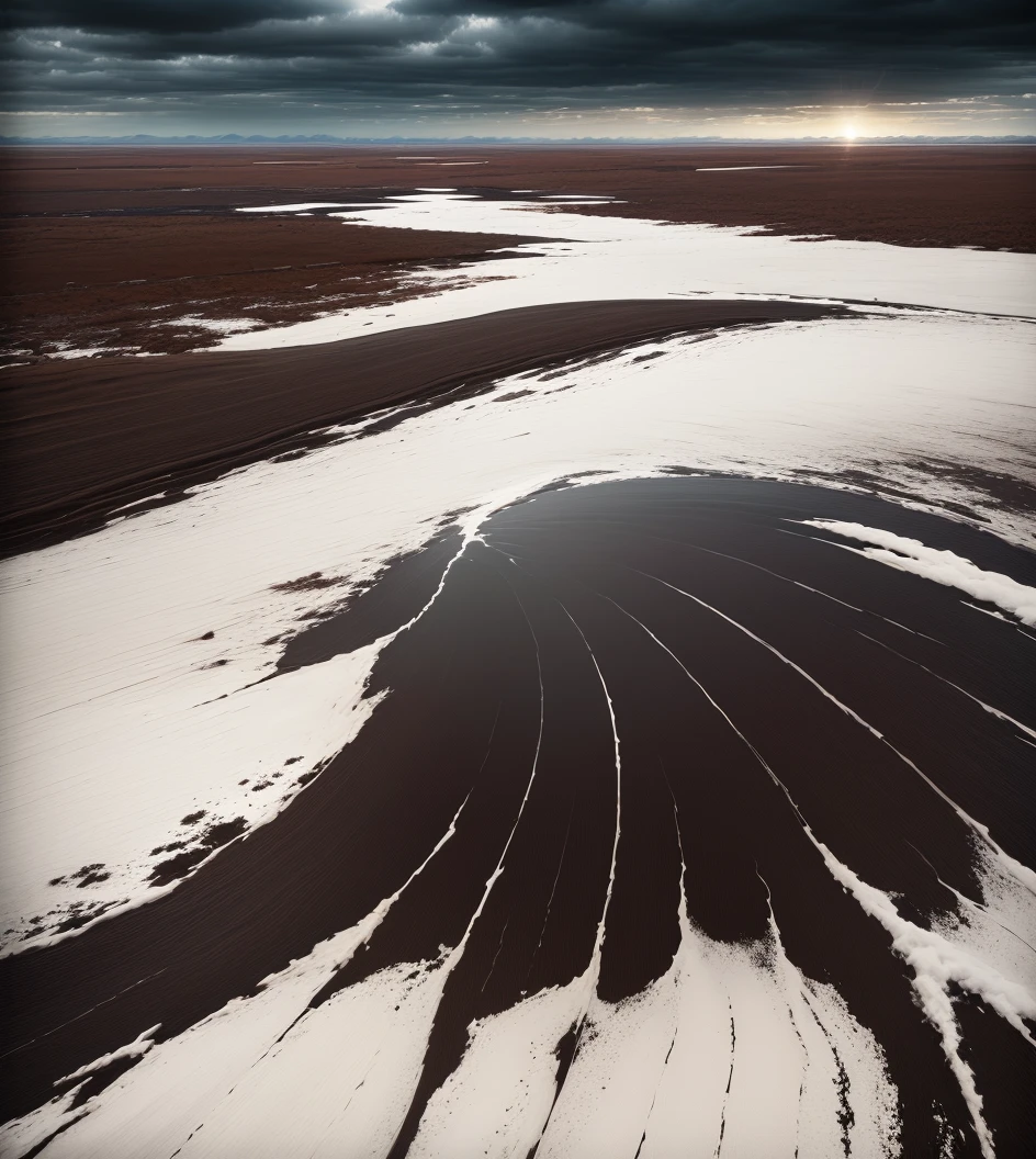 Great Plains，dark clouds