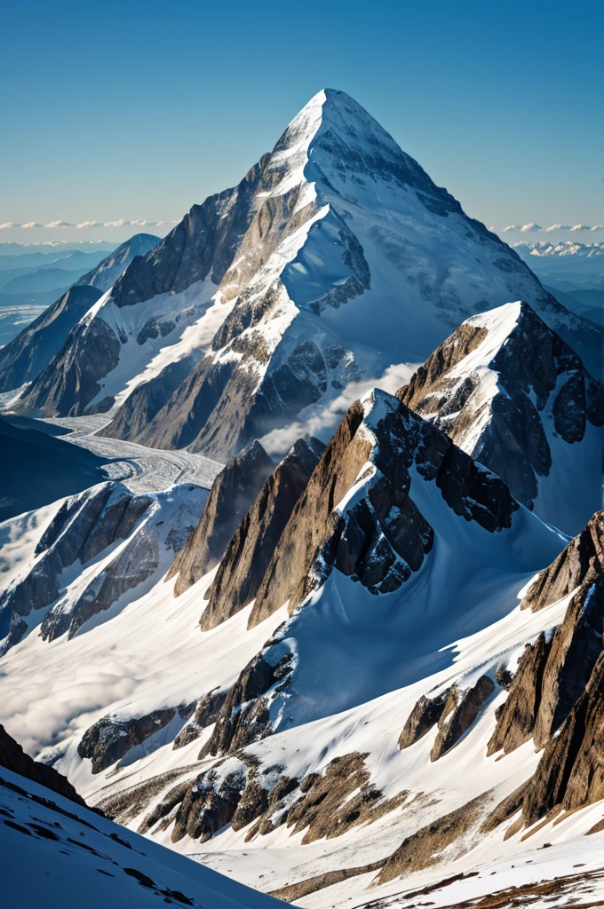 Hilarious mountain with shadow picture 