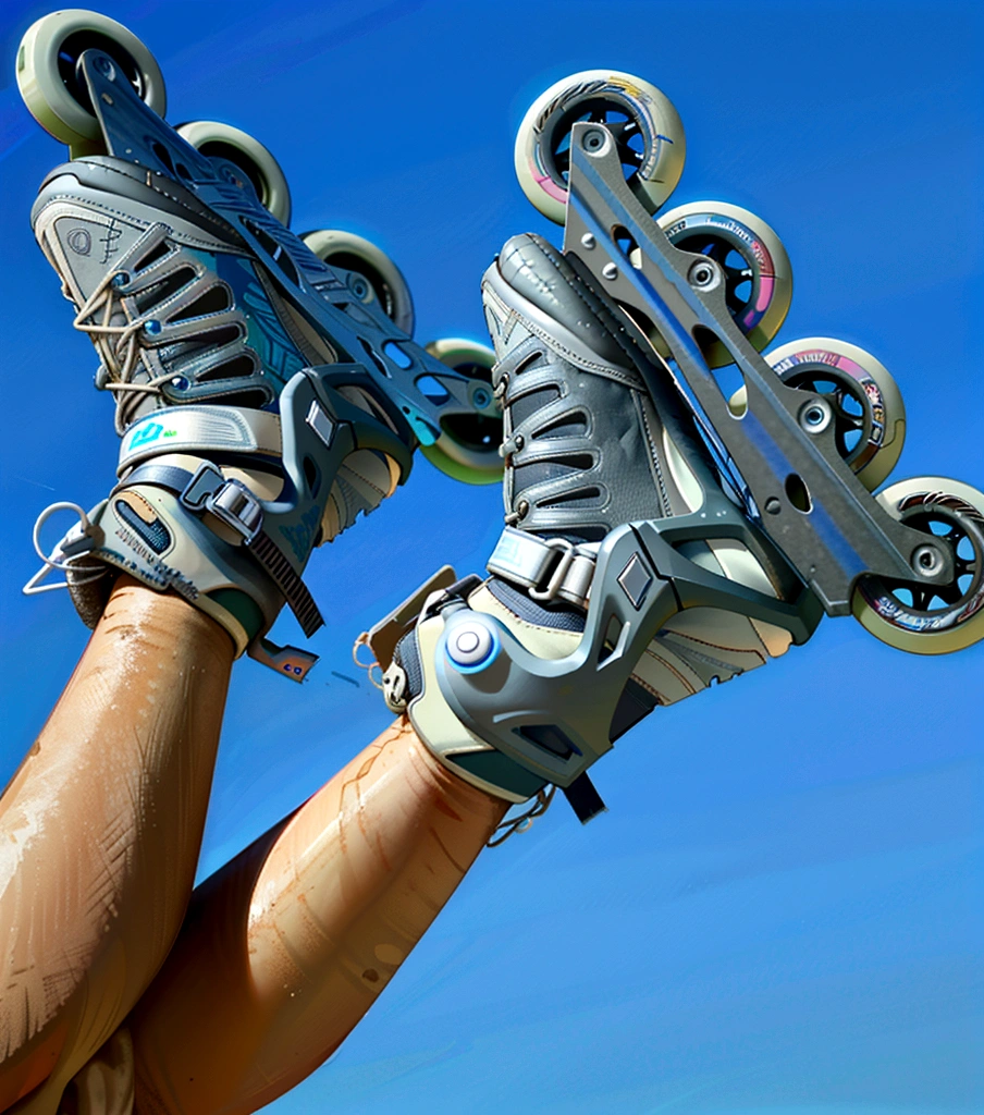 skates drawing