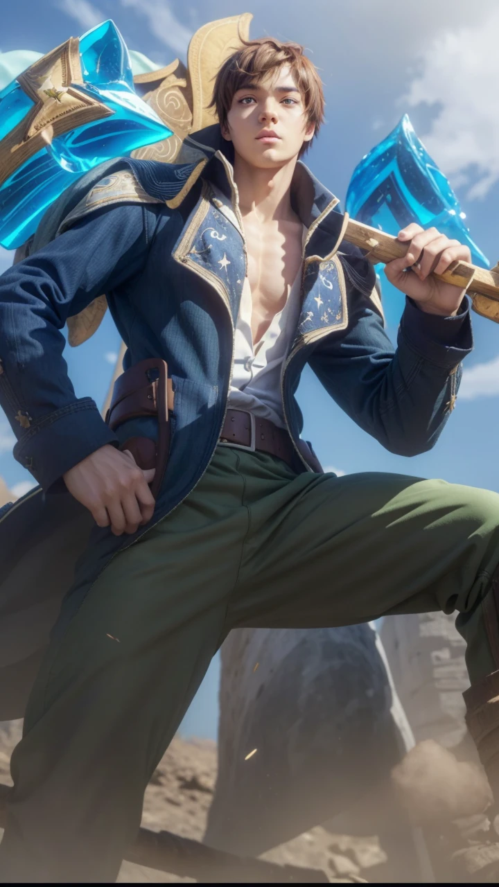 kazumasatou, kazuma satou, short hair, brown hair, (green eyes:1.3), male focus,
BREAK shirt, long sleeves, white shirt, belt, pants, capelet, brown belt,
BREAK outdoor, forest, nature, trees, village, sky, sun, clouds,
BREAK looking at viewer, (cowboy shot:1.5),
BREAK (masterpiece:1.2), best quality, high resolution, unity 8k wallpaper, (illustration:0.8), (beautiful detailed eyes:1.6), extremely detailed face, perfect lighting, extremely detailed CG, (perfect hands, perfect anatomy),