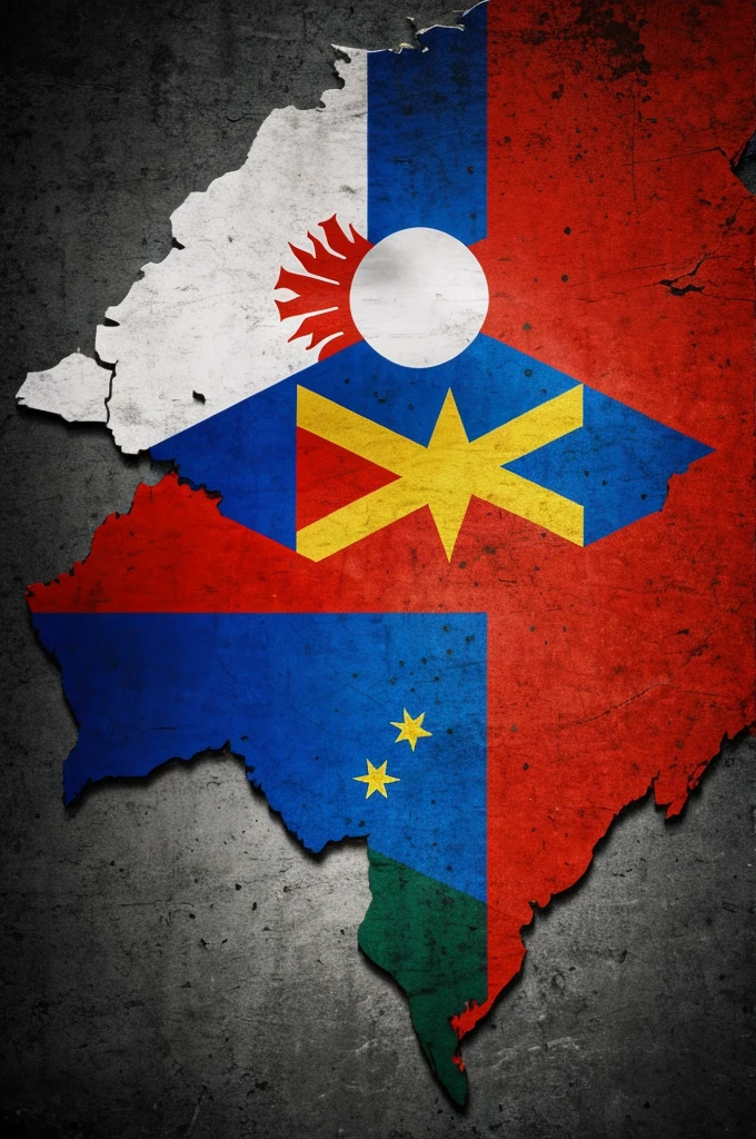 a cover fantasy theme of Philippine flag