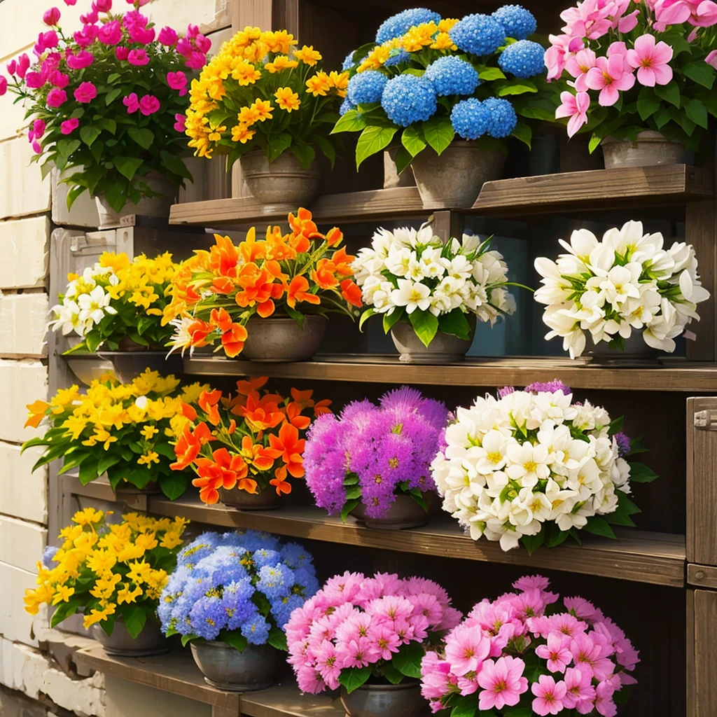 flowers different types, sativas, indicas, very colorful. HD