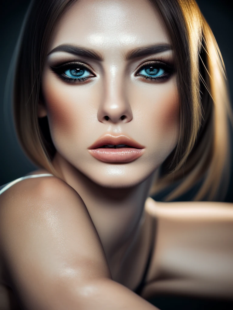 beautiful nude girl, (best quality,4k,8k,highres,masterpiece:1.2),ultra-detailed,(realistic,photorealistic,photo-realistic:1.37),detailed face, beautiful detailed eyes,beautiful detailed lips,extremely detailed eyes and face,longeyelashes,full body,slender body,sensual pose,moody lighting,chiaroscuro,dark background,dramatic lighting,cinematic,muted colors,warm tones,gorgeous