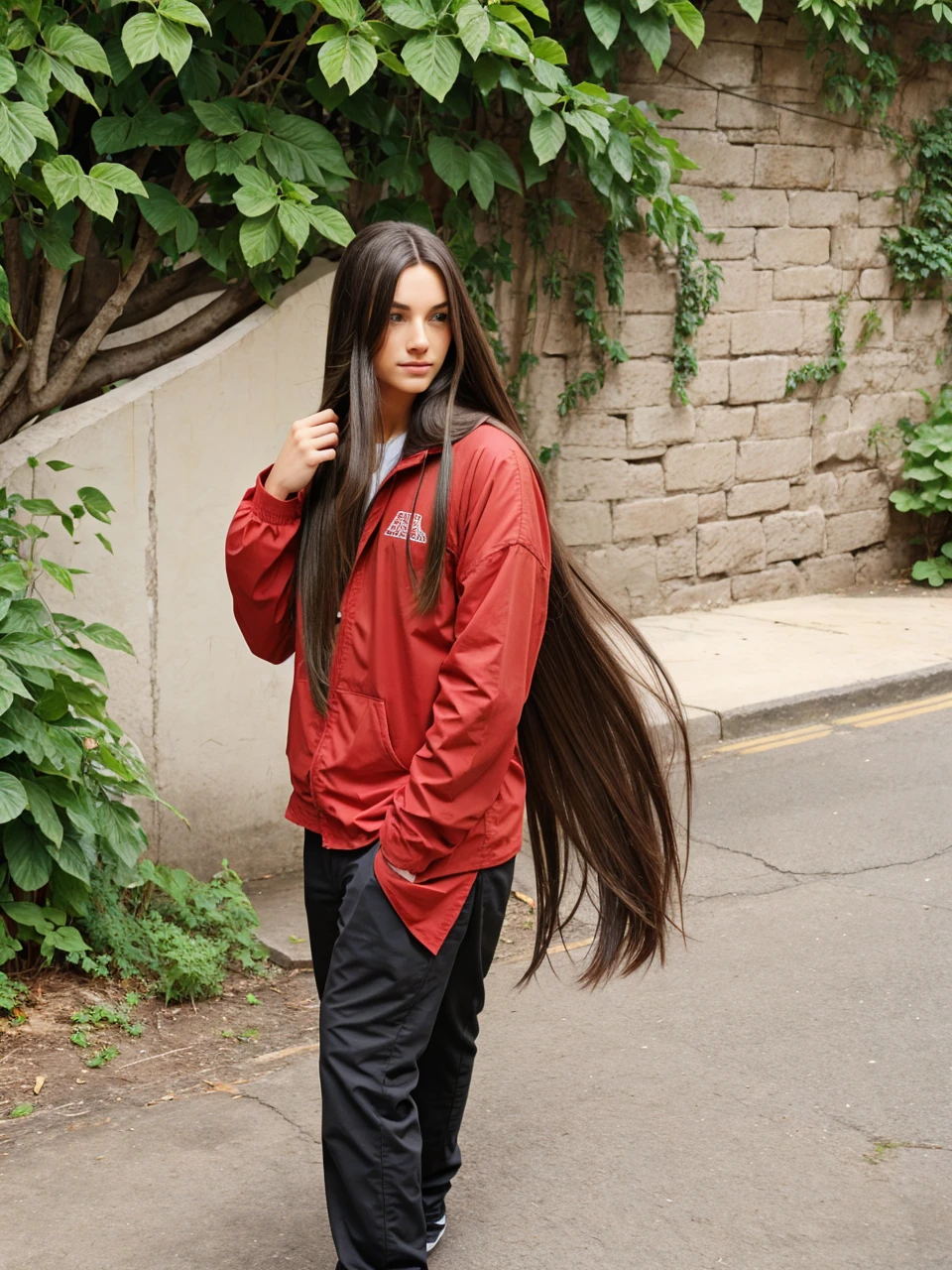 Long hair