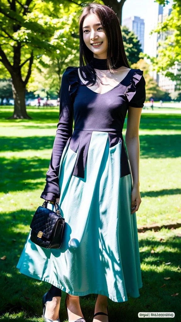 (Highest quality:1.5), (Real:1.4), (Ultra high definition:1.4), (No correction:1.4), (Skinny 18 year old girl), (1 Japanese very thin girl with flat chest in eighteen years old), (very thin body), skinny face, (Beautiful skin), (Ruffled Dress), High heels, (girl is wearing Ruffled Dress), (very thin girl is standing on the grass in the park), (18yo very thin girl is standing on the grass in the park), (front view of a flat chest girl), On the grass in the park, (Upper Body), (smile), (Turn your body forward), (flat chest), (very thin)
