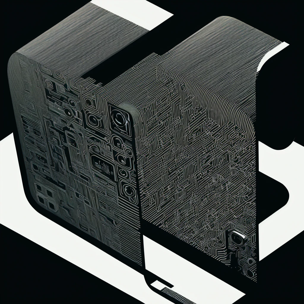 CRT TV monitor、video、front、symmetry、Flyer、background、simple、All black、An illustration、psychedelic、Abstract、streamline、radiation