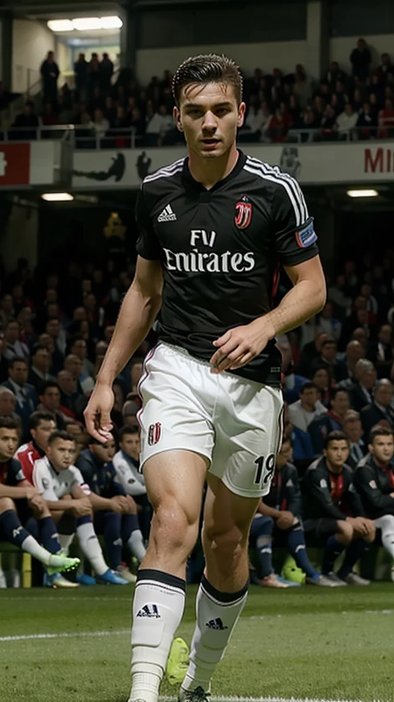 Make a soccer player from scotland,make him sign a contract on ac milan