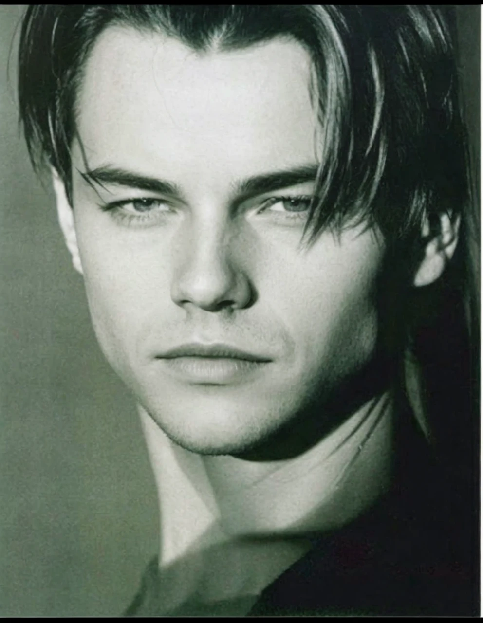 Make his face longer and forehead shorter