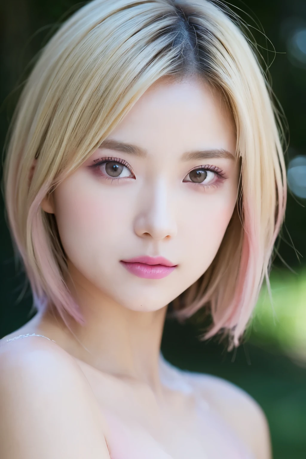 One Girl, ((Showing bare armpits:1.2))、(Naked Beauty:1.5), ((No underwear:1.5))、Beautiful Japanese actresses,((Close-up of face:1.4))、((A face with pink make-up:1.4))、(RAW Photos, Highest quality), (Realistic, Photorealistic:1.4), (Tabletop),
Very delicate and beautiful, Very detailed, 2k wallpaper, wonderful, In detail, Very detailed CG Unity 8K 壁紙, Super detailed, High resolution,
Soft Light, Beautiful detailed girl, Very detailed目と顔, Beautifully detailed nose, Beautiful attention to detail, Cinema Lighting,
Scenery of a midsummer intersection, sunlight is pouring down, In the crowd, Naked woman at the crossroads,
Perfect Anatomy, Slender body, Small flat chest、((Blonde Short Hair:1.2))
