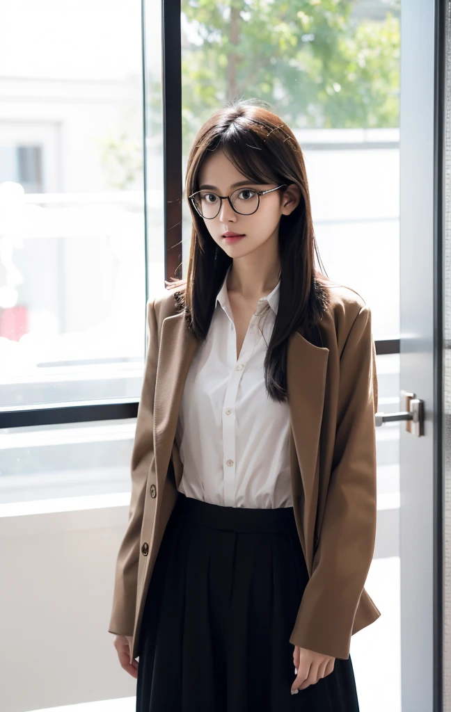 Glasses reflective