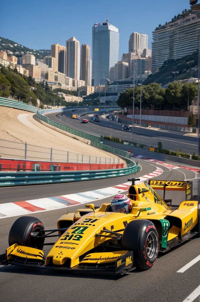 Senna in Monaco