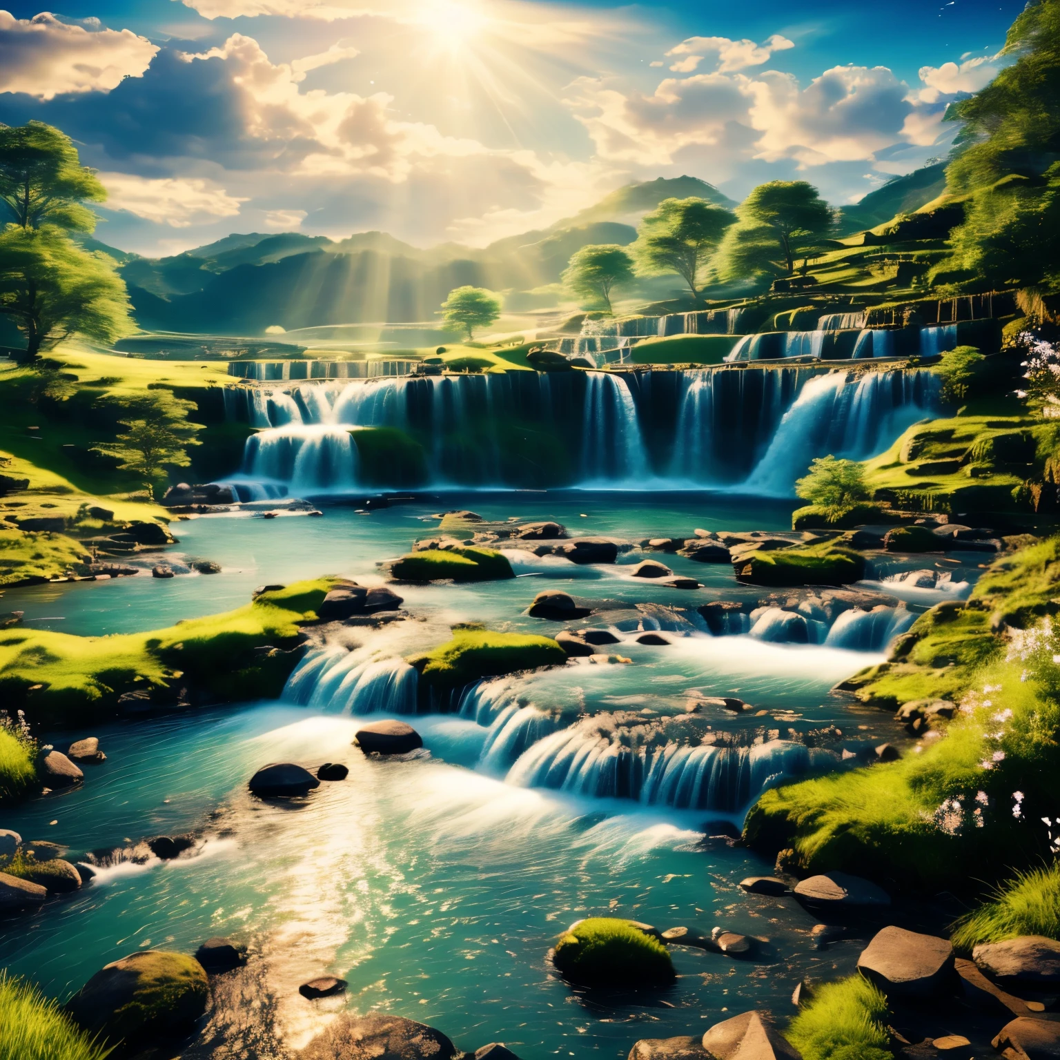 (Highest quality,4K,8K,High resolution,masterpiece:1.2),Very detailed,(Realistic,photoRealistic,photo-Realistic:1.37),Angels,god秘の光,Breathtaking landscapes,Celestial Bodies,Shining Wings,Peaceful tranquility,Sacred music,Harmony,Golden halo,heaven's Choir,heavenly Realm,shape,The shape of an angel,Beautiful Mountain々,Majestic Waterfall,Vibrant Meadows,Soft pastel colors,god秘的な雰囲気,Calm blue sky,heavenly Rays,Quiet Lake,Whispering Wind,きらめくCelestial Bodies,Angelic Beauty,god聖な庭園,Shining Stream,god聖なエネルギー,The Light of Revelation,blissful Harmony,The touch of god,heaven&#39;the melody of,Captivating melodies,god聖なバイブレーション,Dance of heaven,Beyondal beauty,Surreal Landscape,Dreamy atmosphere,Beyondal Experience,Hopeful,Soaring Flight,A beam of pure light,A brilliant spiritual person,Sunlit clouds,Peaceful tranquility,Magic in the air,serene Harmony,heavenの輝きに包まれて,god&#39;silence,Angelic aura,崇高なsilence,Hopefulささやき,heavenly Bliss,Absolute perfection,heavenly Delight,heavenの優しい美しさ,god聖な抱擁,Harmonyのとれた合唱,Divine Symphony,heavenからの高揚感あふれる音楽,heavenly Magic,Beyond,Lighting from inside,Peace of mind,Hymn of Peace,Voice of an Angel,The Brilliance of Revelation,Healing vibrations from above,eternal beauty of Celestial Bodies,Holy golden glow,楽園のAngels,A miraculous blessing,tranquil journey in heavenly Realm