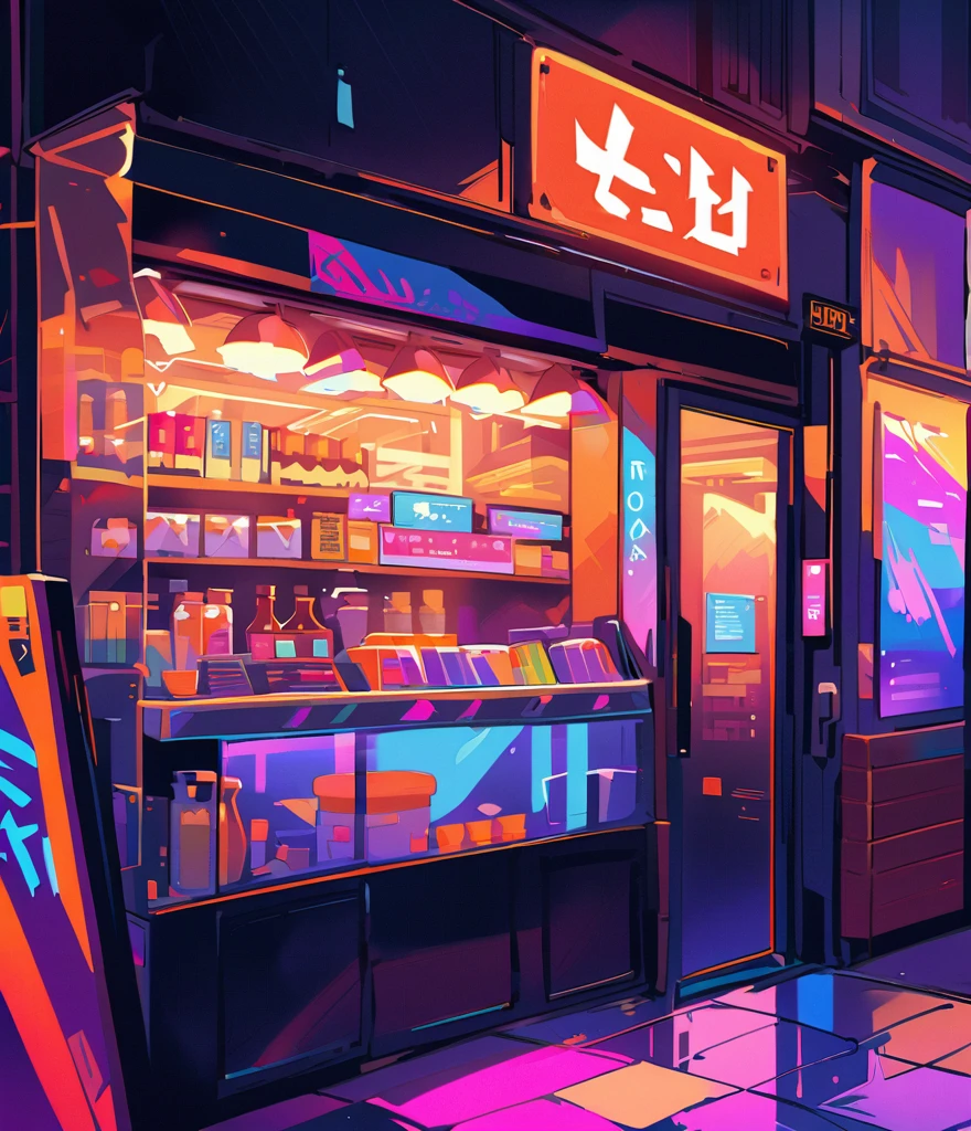 I'll give you a bite.、Aah!!Eating a popsicle、hibiscus、Cartoon style character design,1 Girl, alone,Big eyes,Cute expression,Tank top、interesting,interesting,Clean Lines