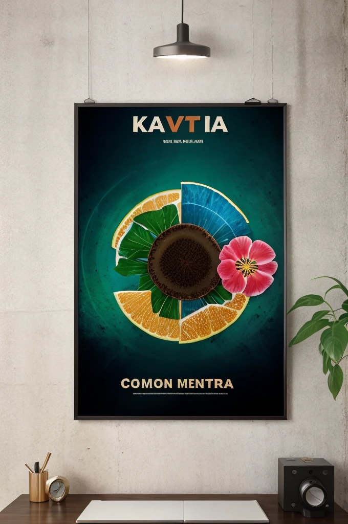 Kava minral woter poster 