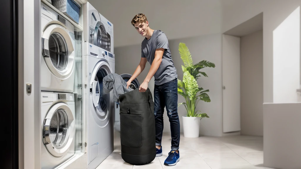 White washing machine
