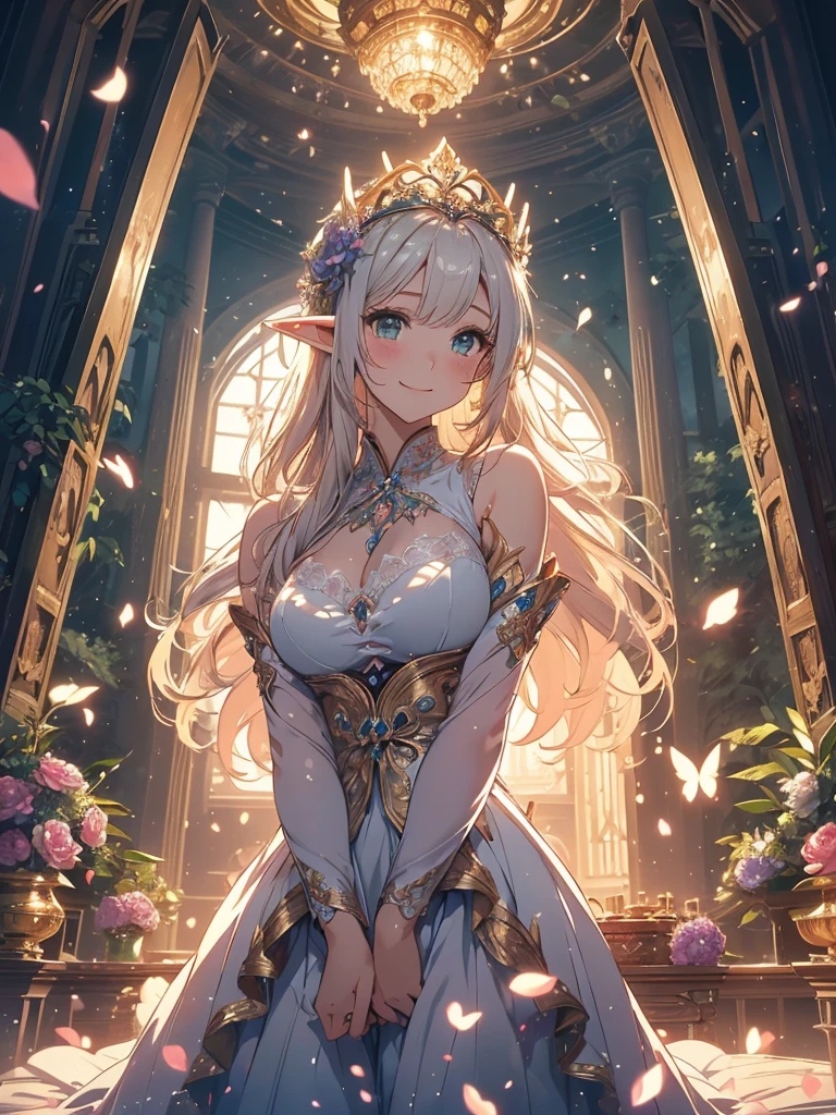 最high quality、1 woman elf on screen 、sexly, Beautifully decorated bra、Panties、Beautiful foam、、CourtyardShining fairy wings、Flower fractal art Beautiful Nature Separate swimsuit 、((cowboy shot )) 、see-throughbodystocking,underwear,Beautiful side shot, radiance,High-definition depiction, Realistic, 8K, Unity, beautiful Shot, light smile, Beautifully and vividly drawn, , Beautiful, beautiful, clear skin、sexly,beautiful underwear,Countless rays of light pouring down, Swirling Light, Raise one arm above your head, Intense light is emitted from the magic circle in front of the girl. forest、Lots of leaves、green leaves、flower、Particles of light、Bedroom at night、Magic Palace、Fairy tale、
Romanticism,Cowboy Shot: The most beautiful form of chaos, Mr..々colour, Intertwined flowers, Particle,magical gentle light,smile,sexly,image quality、masterpiece、Beautiful Face、Super beautiful elf woman((Big breasted 22 year old office lady、Bust 100,Beautiful long ironed hair 、bionde hair,height: 165cm。、sexly、ANDsbian、、high quality、、Visual art、Written boundary depth、、ANDlf ANDars、、universe、Happy smile、gentle light、ANDlf forest、elegant、ticker beautiful decorative、、magic、forest、beautiful tiara、Beautiful bed、Beautiful Landscape、A kind smile、wonderful、Fluttering petals、Dance happily、、Cultivate fantasy、、Mystery light Lots of flowers、、art、forest, palace, art,mystery,Ultra-high resolution,atmosphere A colorful and dreamy anime-style illustration of a young girl with beautiful hair,Beautiful Forest. surrounded by a kaleidoscope of colors and glowing lights. The background is filled with whimsical details and a magical atmosphere. --ar 3:4 --style raw --stylize 600 --niji 6、Throne Beautiful エロ