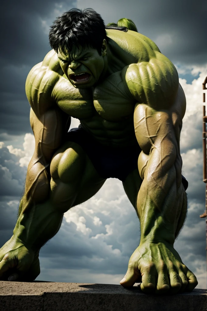 Hulk crying