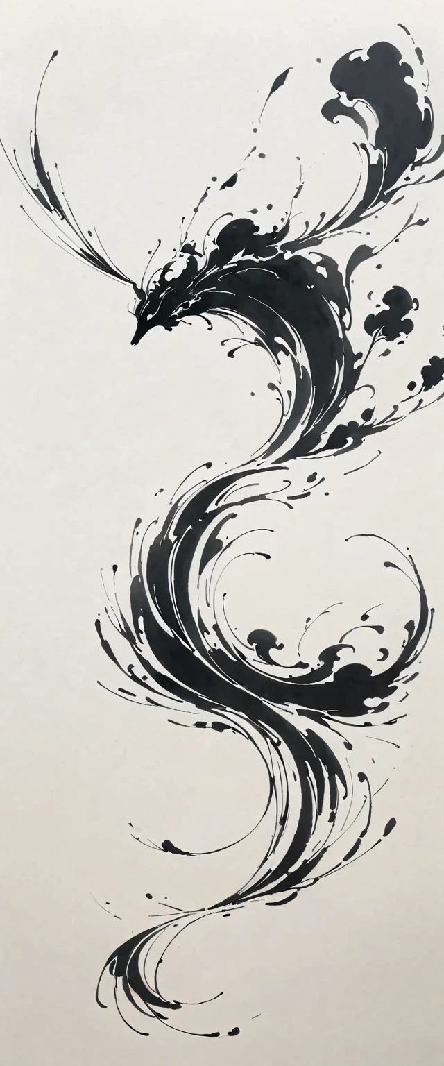 (动漫Wire描:1.5),(Black and White:1.45),Minimalism,(Wire条艺术:1.6),sketch,charcoal drawing,Chinese Ink Painting, Cyan and White, Minimum, Wire, White background,No humans,Mountain