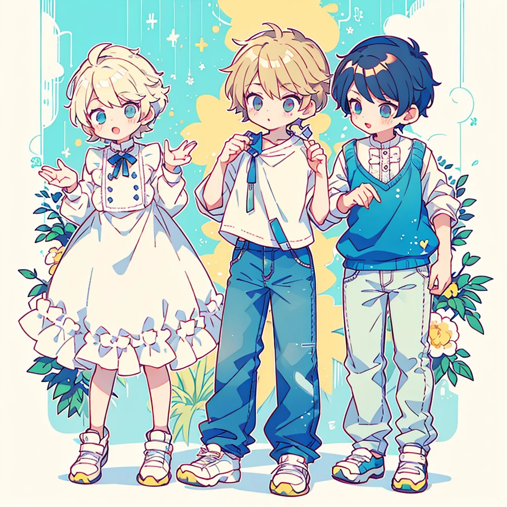 2 cute boys toddlers