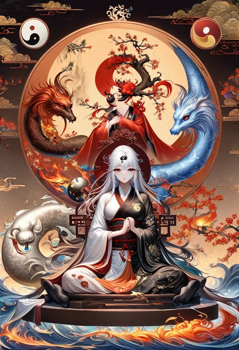 Write about Ame-no-Minakanushi-no-Kami issuing commands to the other deities to begin the process of creation