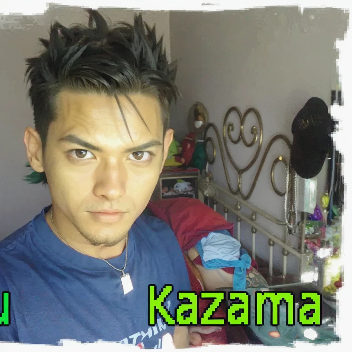 make my face look like a muscular goku dragon ball