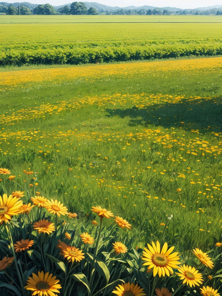 summer, hot, Japan, field, No people