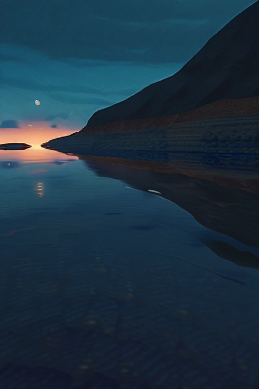 ((Лучшее качество)), ((шедевр)), (подробный), In the evening, to the shore of Baltiysko