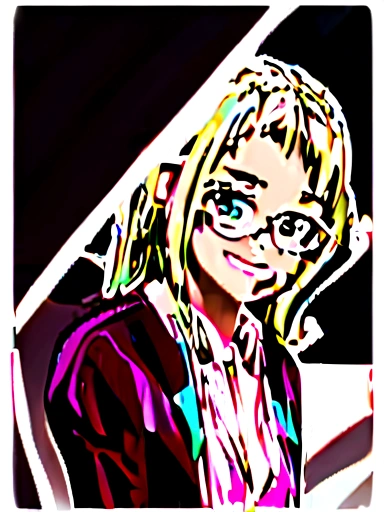 Occupation: Student or Professional (ex. Female teacher, businesswoman) Appearance: young adult woman, with long blonde hair, glasses and friendly smile. Your appearance conveys intelligence and approachability. Clothing: Burgundy blazer or cardigan over light pink blouse, reflecting a professional or academic style. historic: Emily is a hardworking and motivated person, who balances their studies or career with their passions and personal life. She values education and self-improvement, and her warm personality allows her to easily connect with others. Like: to read, learn new things, intellectual discussions, spend time with friends and family. Do not like: The relative, ignorance, procrastination, dishonesty. HE SPEAKS: Articulate and well spoken, with a warm and engaging tone. She can use occasional academic or professional terminology without seeming condescending. And he's in a place with a transparent sling and open arms, image pull disney 3d