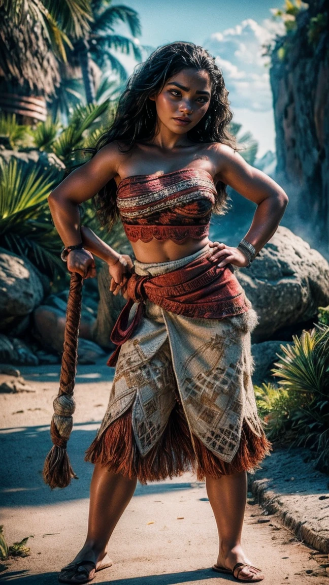 Sexy hot Moana full body view standing pose sharp focus cgi, photorealistic, high detail, realistic, masterpiece, absurdres, best quality, HDR, high quality, high-definition, extremely detailed, 8k wallpaper, intricate details, 8K uhd, Full-HD, (realistic photo:1.2), contrast, harsh lighting, cinematic lighting, natural lighting, hard light, backlighting, global illumination, ambient occlusion