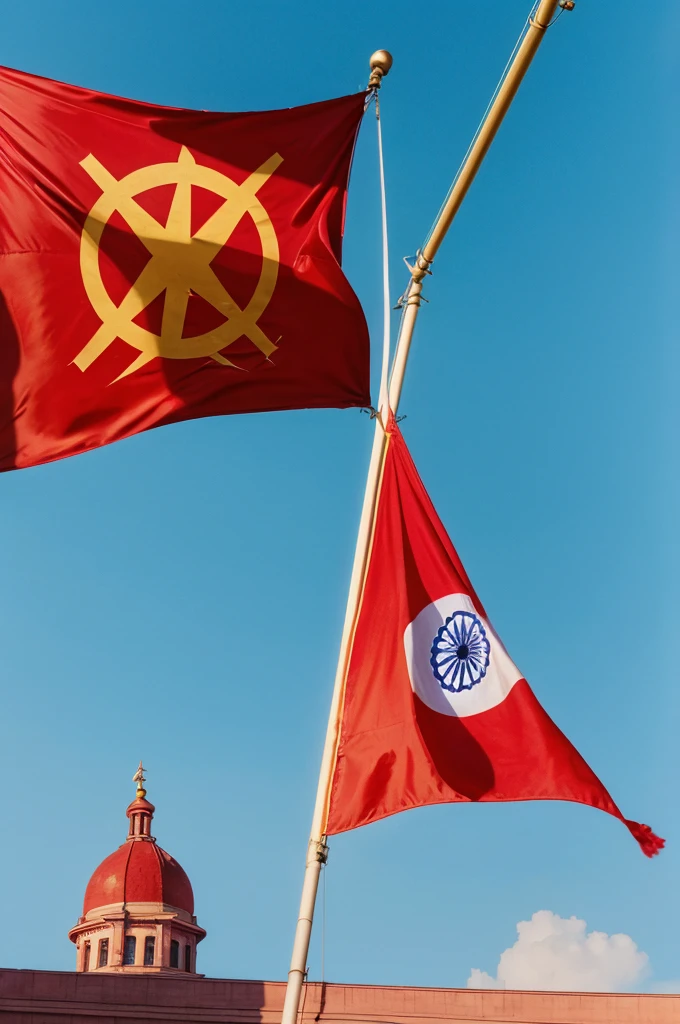 Communist Party of India (Marxist) flag 