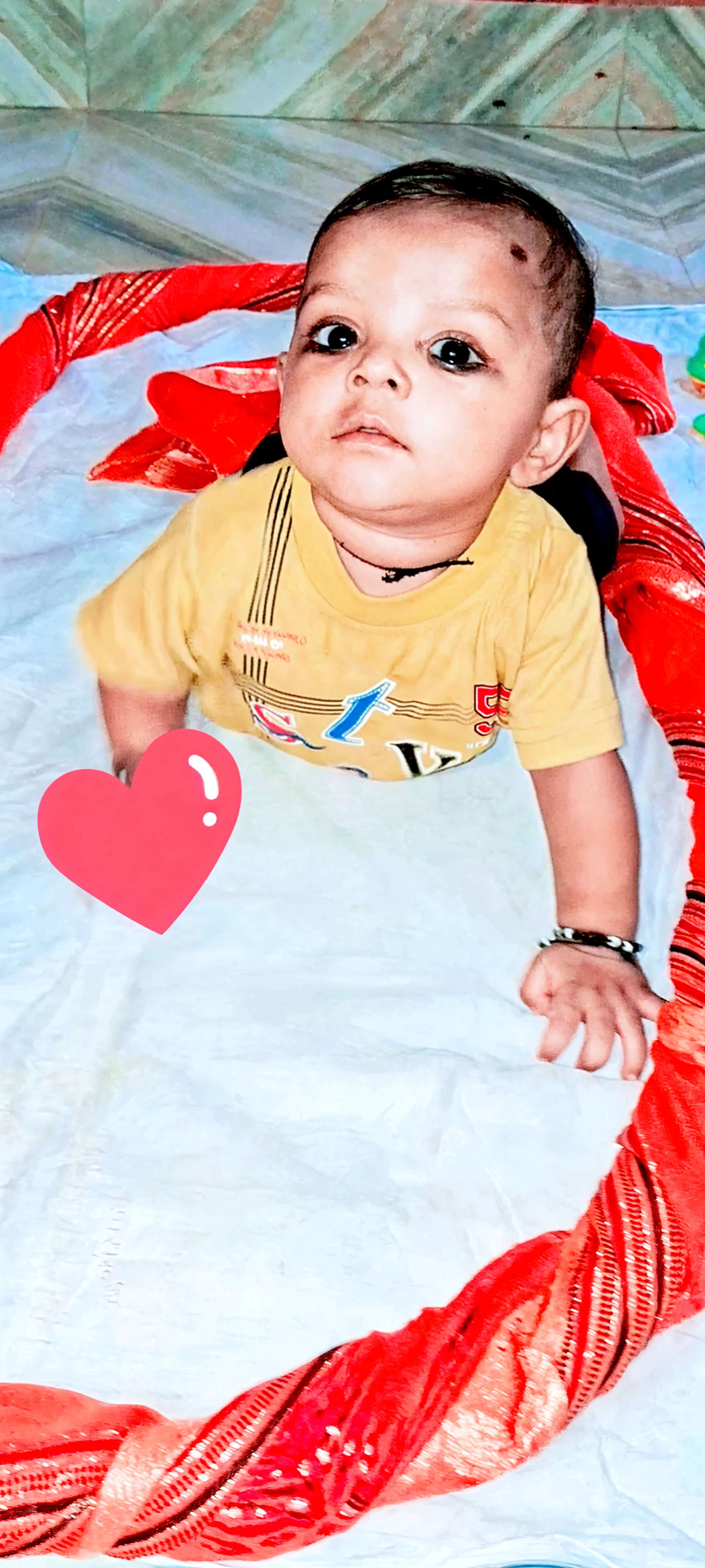 Cute chubby boy