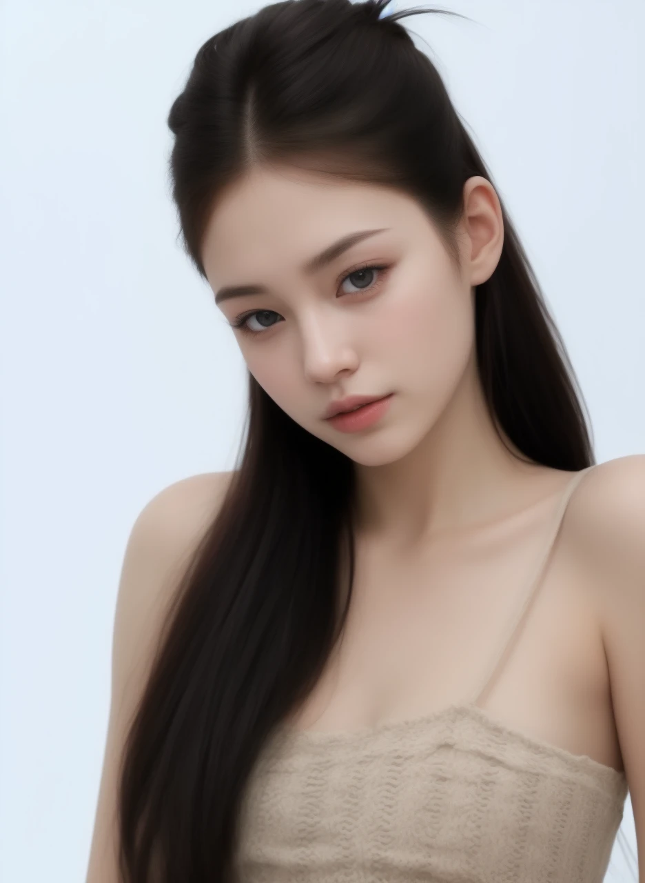 nsfw, nude, nipples, vaginal, pussy, pubic hair, spread legs, show off pussy, detailed pussy, ((Highest quality,8k,masterpiece:1.3)),Beautiful woman,Hide your face,1 huge breasted girl beautiful:1.3,Slim Abs:1.1,No underwear,full,Long black hair Highly detailed face,Highly detailed lips,Fine grain,double eyelid,Strict head-to-body ratio:1.5,