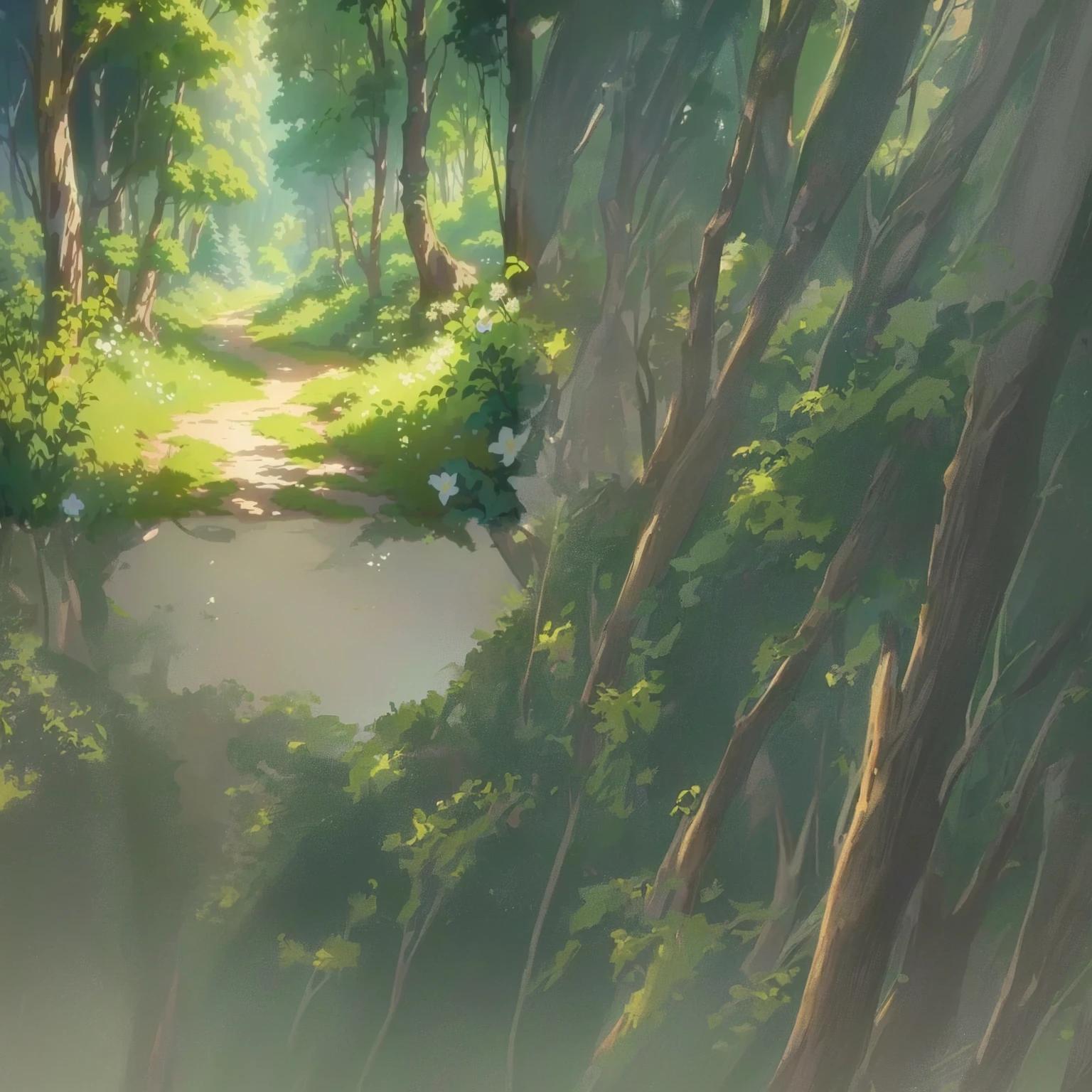 anime scene of a path through a forest with flowers and trees, animated background art, anime lush john 8k forests, animated background, anime nature, anime countryside landscape, beautiful animated landscape, Beautiful anime scene, animated landscape, Anime Beautiful Peace Scene, animated landscape concept art, animated landscape, anime nature wallpap, anime movie background, magical forest in the background