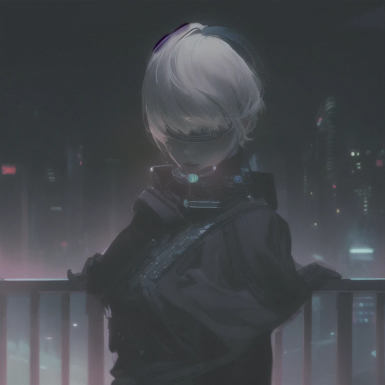 ((The best quality)), ((Masterpiece)), (Very detailed:1.3), ..............3D, beautiful (Cyberpunk:1.3) hacker woman, short hairstyle,short hair, Return to viewer, Thick hair, Operating computer terminal, head mounted display, computer server, LCD screen, fiber optic cable, Company logo, HDR (High Dymanic Range), ray tracing, NVIDIA RTX, super resolution, Unreal 5, Subsoil Scatter, PBR texture, Post-processing, Anisotropic filtering, depth of field, maximum sharpness and sharpness, Multilayer textures, Albedo y Highlight Maps, Surface shading, Accurate simulation of light-material interactions, perfect proportions, octane rendering, duotone lighting, Low ISO, white balance, rule of thirds, wide opening, 8K RAW, efficient sub-pixels, sub-pixel convolution, glow particles, dynamic pose