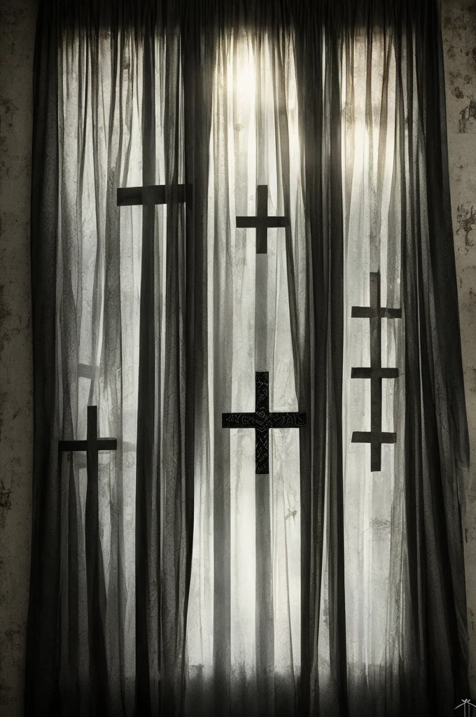 When the curtains call the time
Will we both go home alive?
It wasn't hard to realize
Love's the death of peace of mind
You're in the walls that I made with crosses and frames
Hanging upside down
For granted, in vain, I took everything
I ever cared about