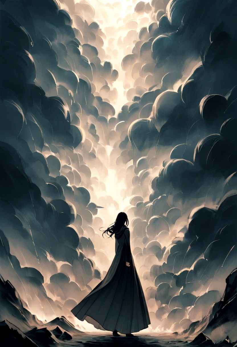 In Ellard's Trajectory, Searching for meaning, Even though there is an abyss ahead,He still has to find a reason to keep going.. Your pain changes you, Shape it into complex shapes, Mystery, first, Humanity. Aelar is the embodiment of the ability to weather emotional storms and find a way forward, Even if it's one painful step at a time.