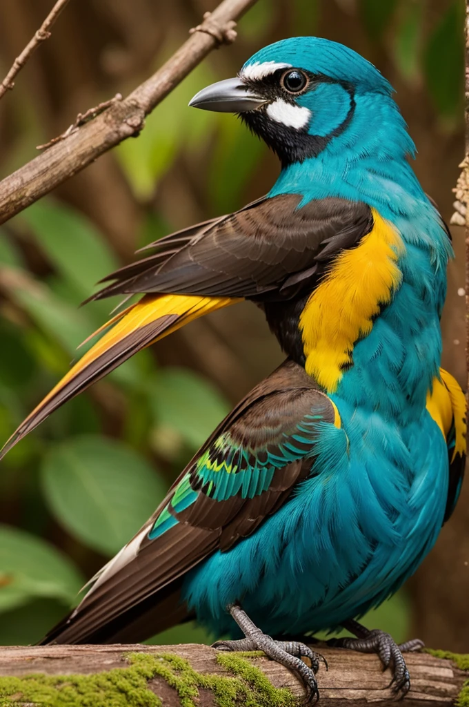 A realistic photographs showcasing bird from around the world. Include diverse habitats, vibrant colors, and unique features to highlight their distinctiveness.