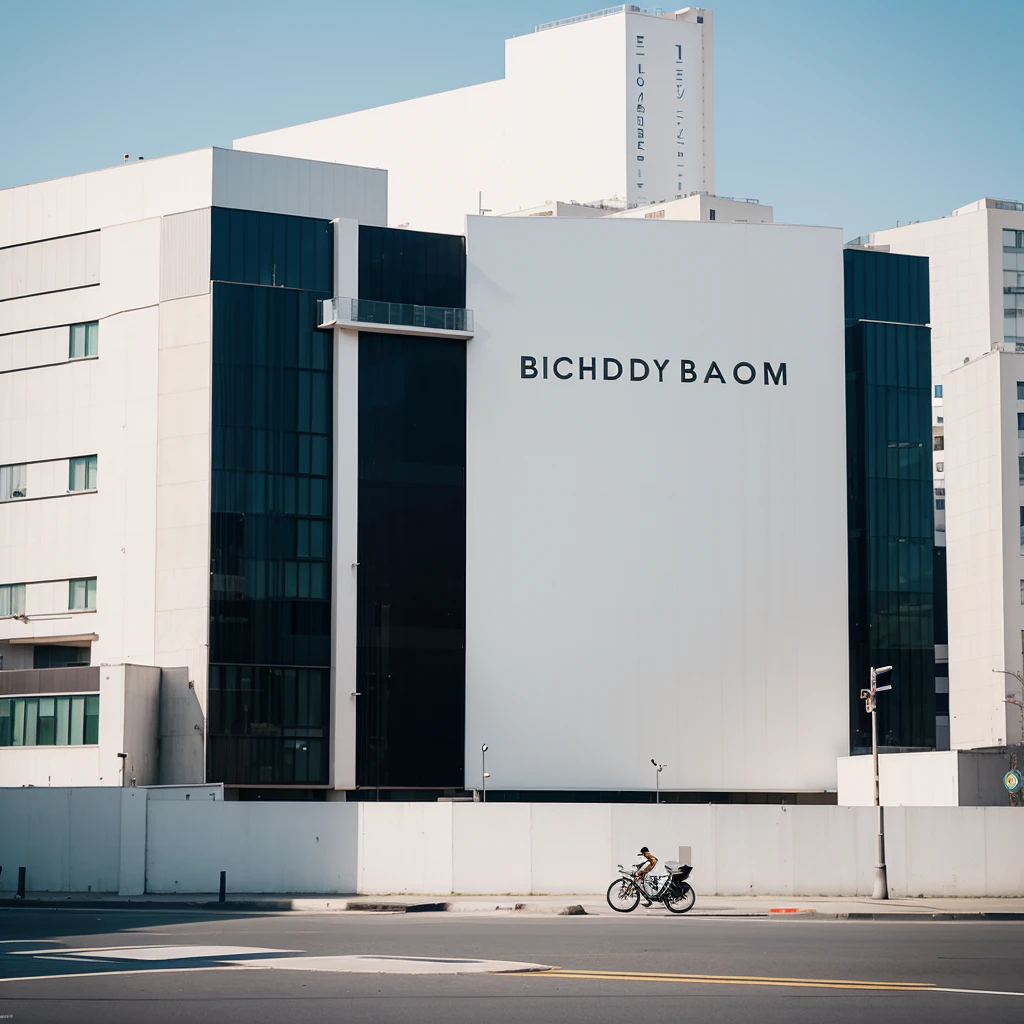 Design a billboard mockup for a luxury fashion brand featuring a minimalist aesthetic.