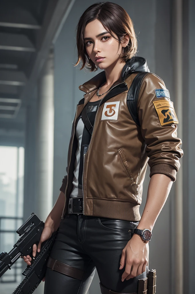 Um personagem de Free fire