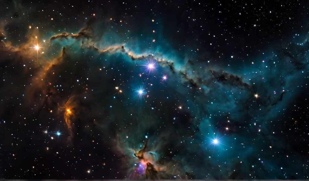 a close up of a star formation with a black background, gemini star formation, distant nebula are glowing algae, stellar formation, exploding nebulae, a cosmic entity made of stars, dramatic exploding nebulae, glorious galactic collision, galactic light colors, collapsing stars and supernovae, in a nebula, gorgeous nebula is born, suns and supernovas