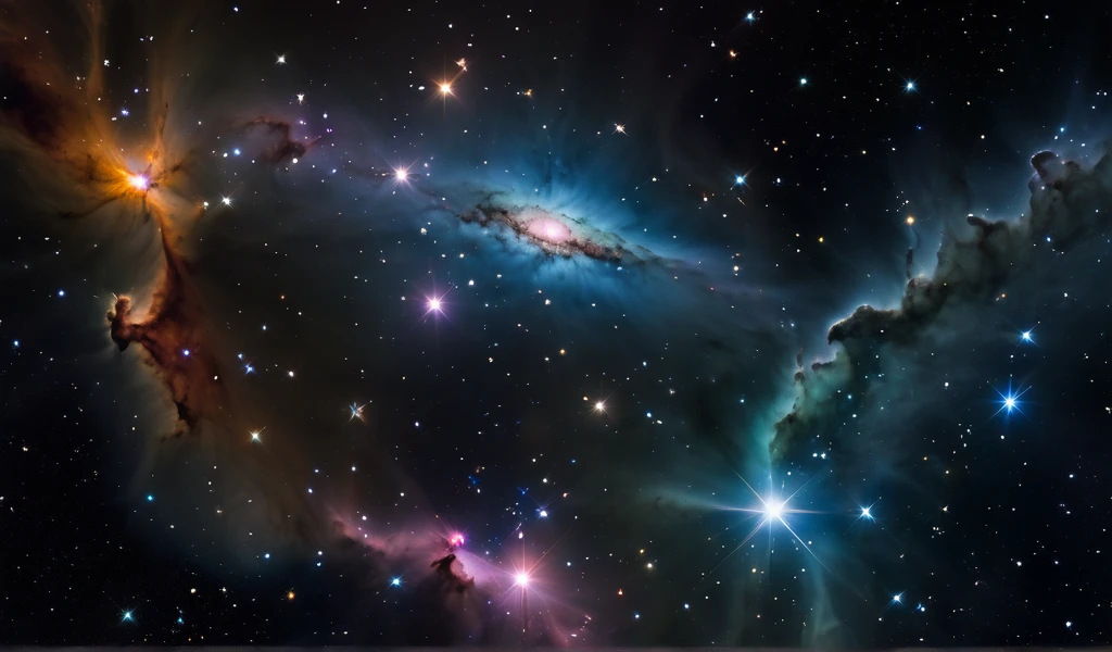 a close up of a star formation with a black background, gemini star formation, distant nebula are glowing algae, stellar formation, exploding nebulae, a cosmic entity made of stars, dramatic exploding nebulae, glorious galactic collision, galactic light colors, collapsing stars and supernovae, in a nebula, gorgeous nebula is born, suns and supernovas