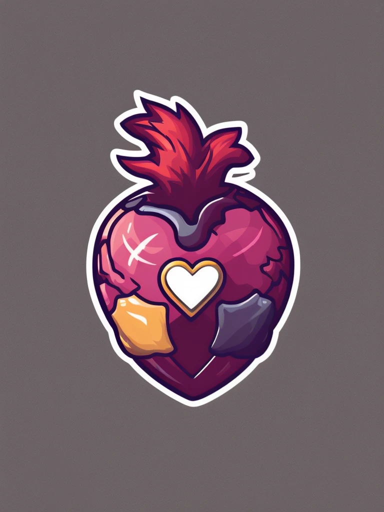 A detailed illustration of a real heart, t-shirt design, bright dark colors, t-shirt design, pastel tetradic colors, 3D vector art, dark and quirky, fantasy art, Adobe Illustrator, hand-drawn, digital painting, low-poly, soft lighting, retro aesthetic, focused on the object, 4K resolution, photorealistic rendering, using Cinema 4D, isometric style
